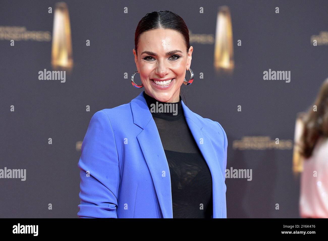 Esther Sedlaczek bei der Verleihung vom Deutschen Fernsehpreis am 25.09.2024 in Köln Stockfoto