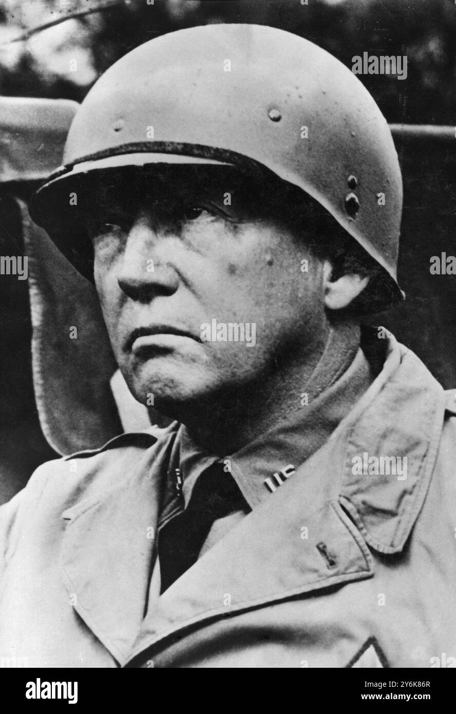 General George S. Patton 1945 Stockfoto