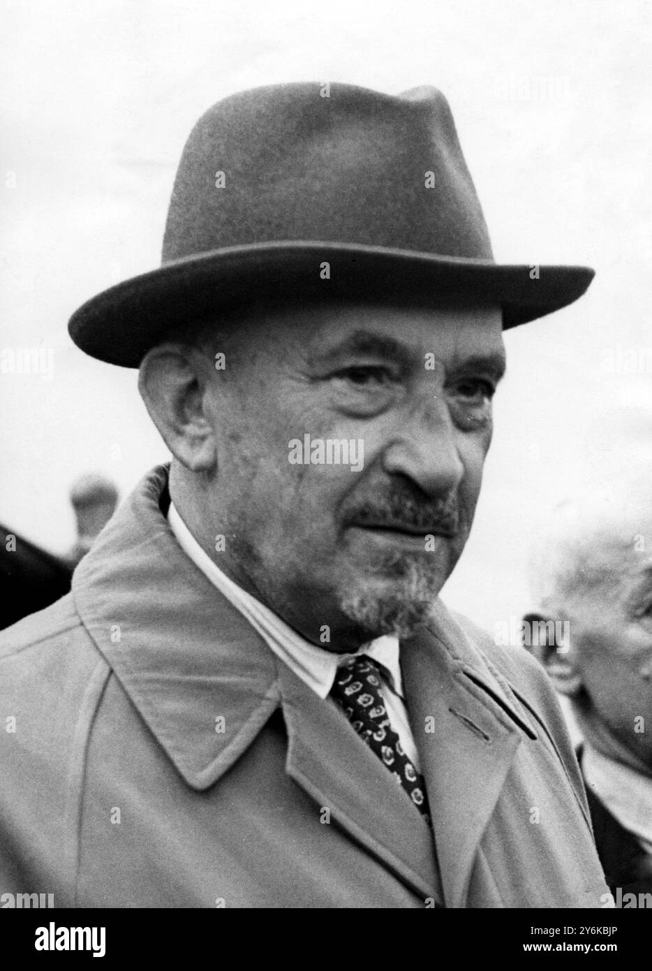 Chaim Weizmann erster Präsident des Staates Israel 1946 Stockfoto