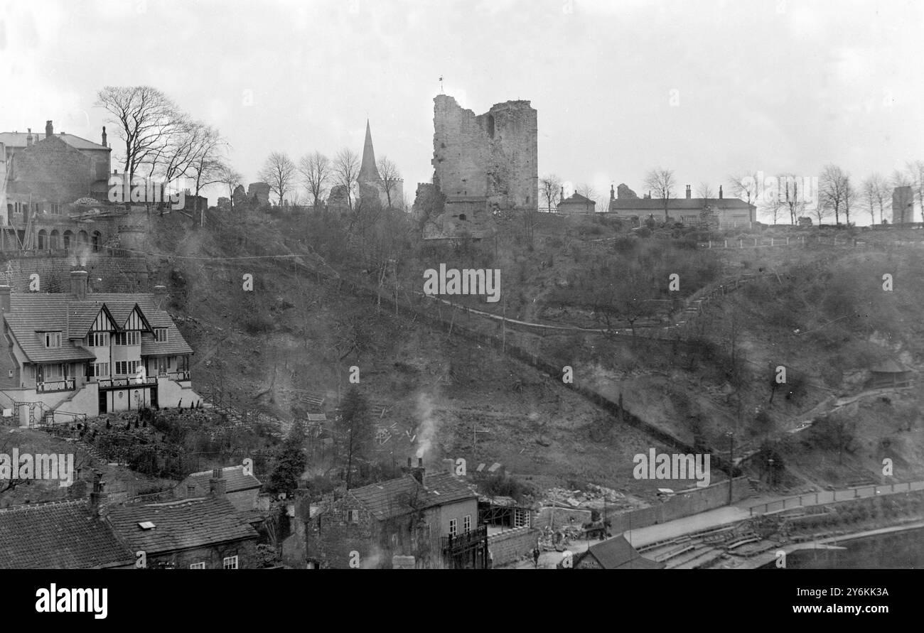 Knaresboro – London and North Eastern Railway 21. März 1925 © TopFoto Stockfoto