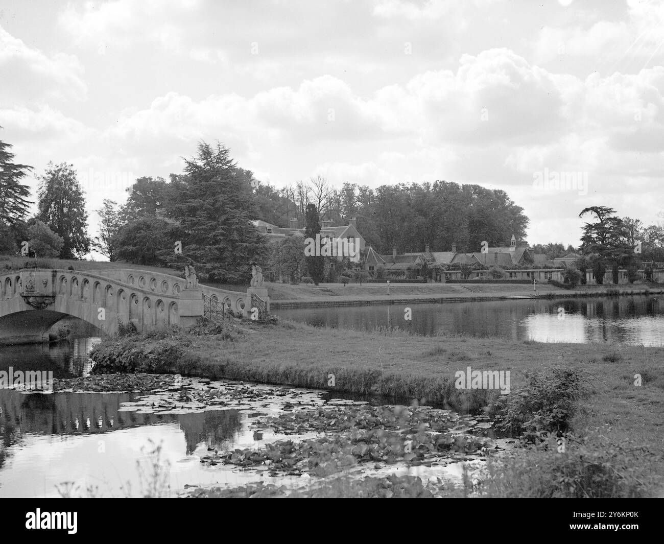 Sunninghill Park die geplante Residenz von H.R.H. Prinzessin Elizabeth und Leutnant Philip Mountbatten. 13. Juli 1947 Stockfoto