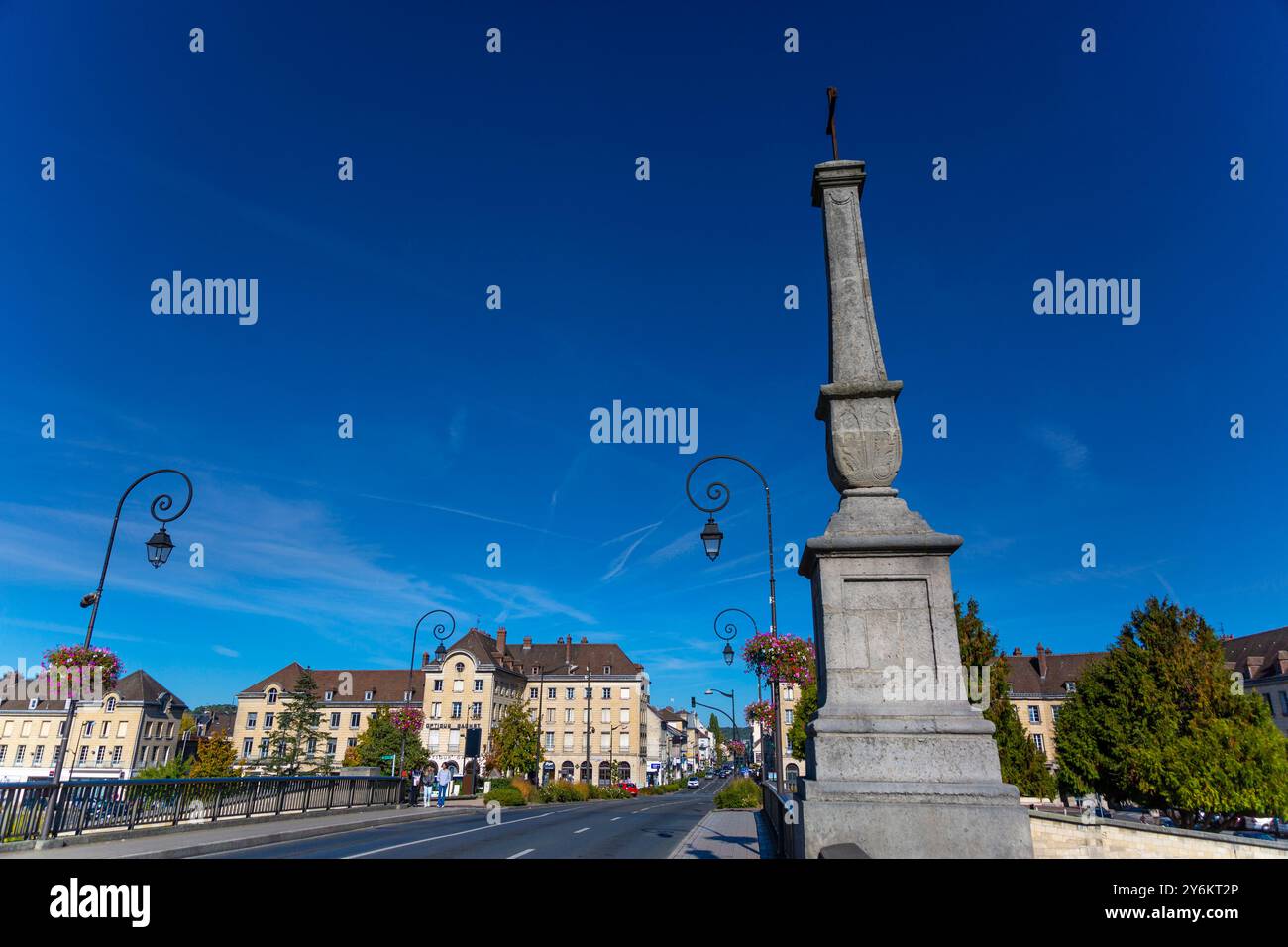 Frankreich, Hauts de France, Oise, Creil Stockfoto