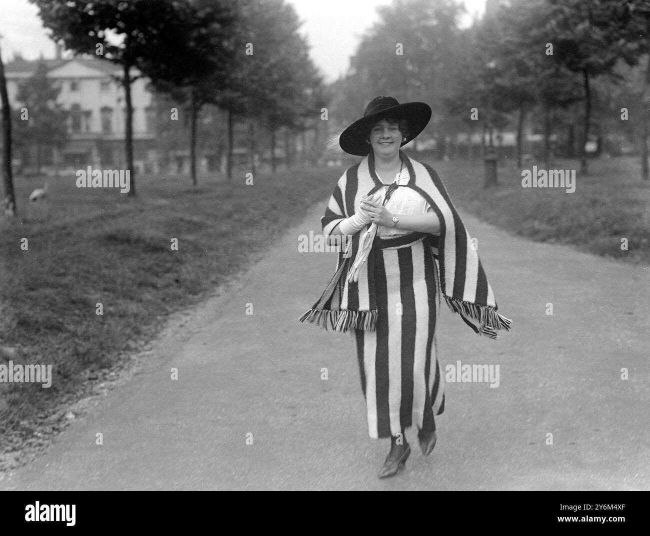 Miss Margaret Jewel, Australisch-Walisische Sopranistin. August 1920 Stockfoto