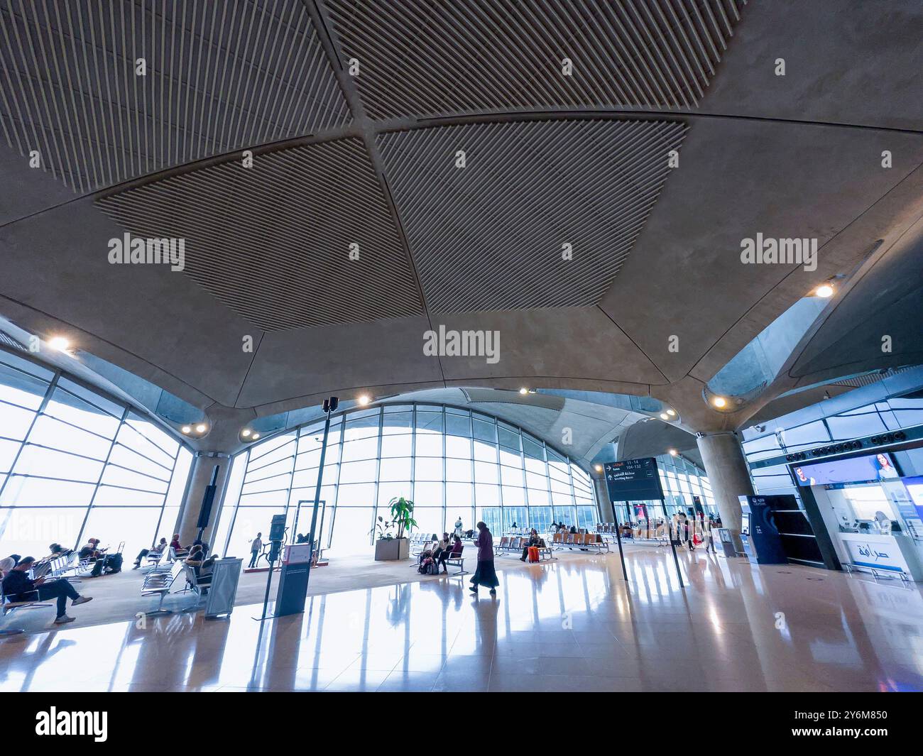 Jordanien, Amman, Queen Alia International Airport Stockfoto
