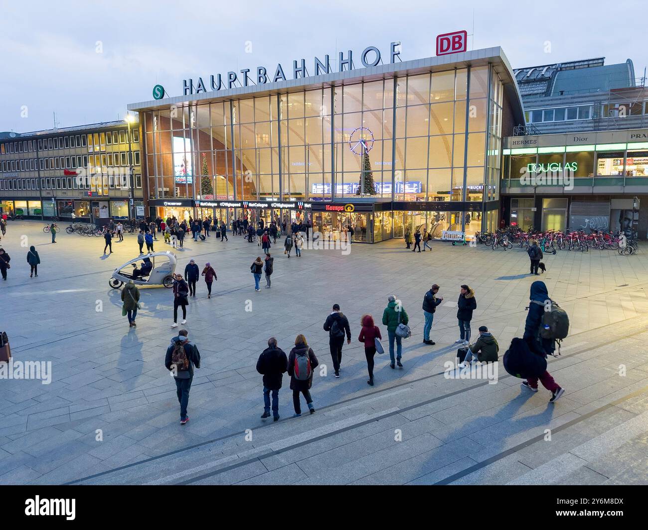 Deutschland, Köln, Bahnhof Stockfoto