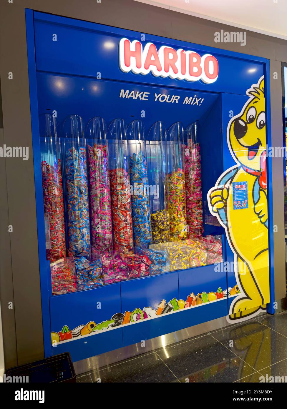 Haribo Süßigkeiten Stockfoto