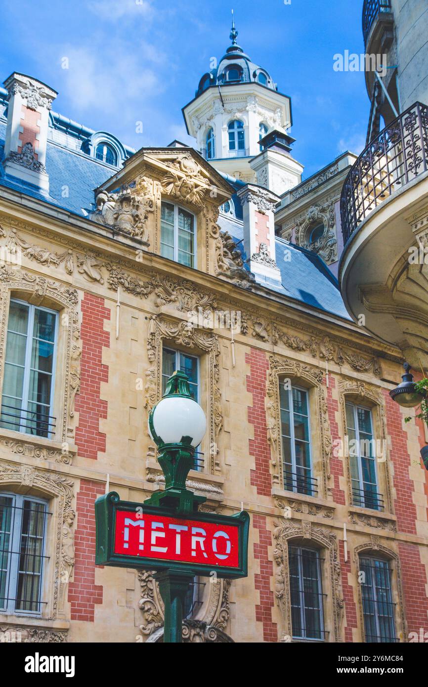 Frankreich, Ile-de-France, Paris, U-Bahn Stockfoto