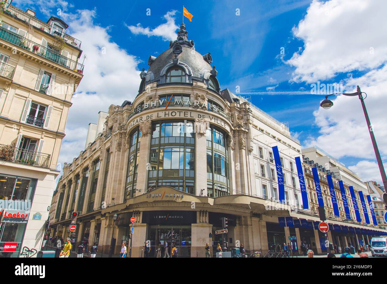 Frankreich, Paris, BHV Stockfoto