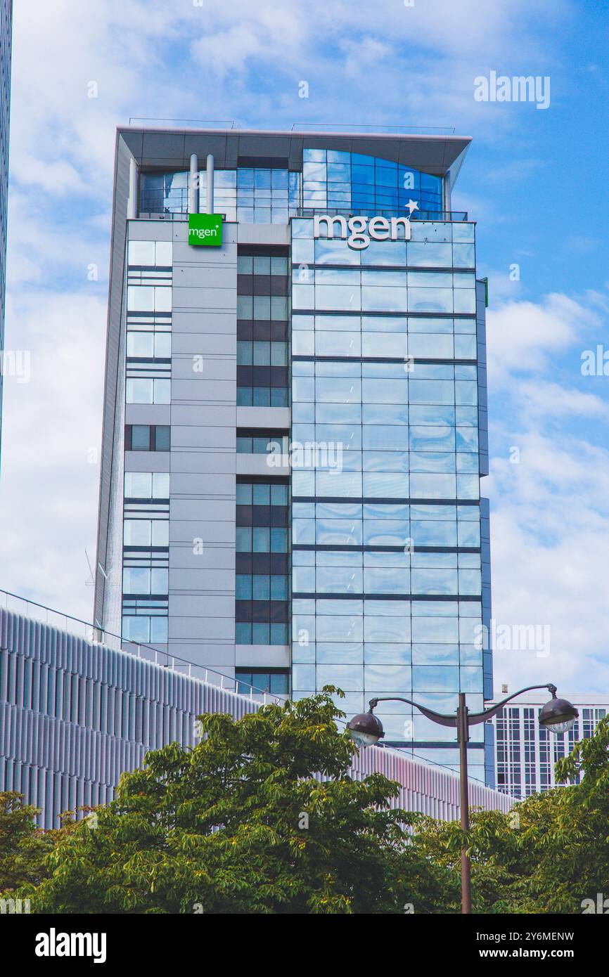 Frankreich, Paris, Montparnasse, Hauptsitz von MGEN Stockfoto