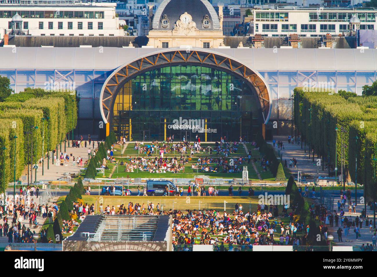 Frankreich, Ile-de-France, Paris, Grand palais ephemere Stockfoto