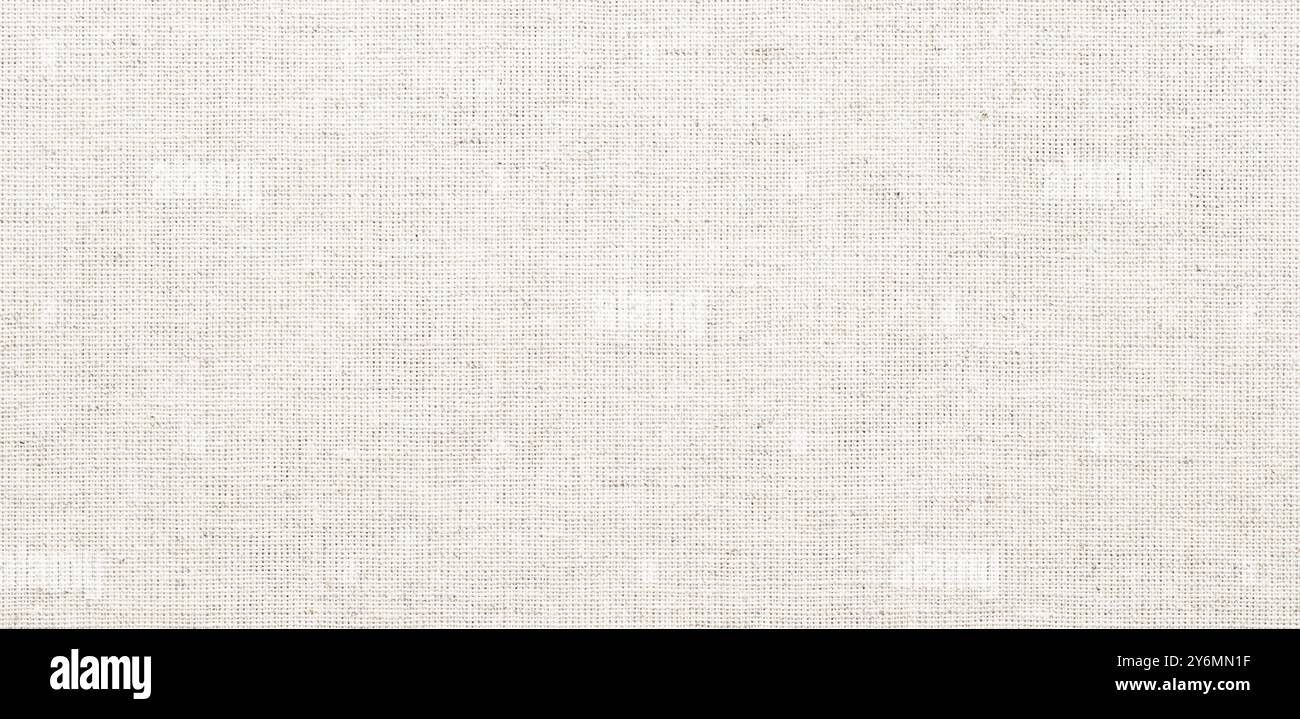 Beige Lappen Textur, Leinenstoff als Hintergrund Stockfoto