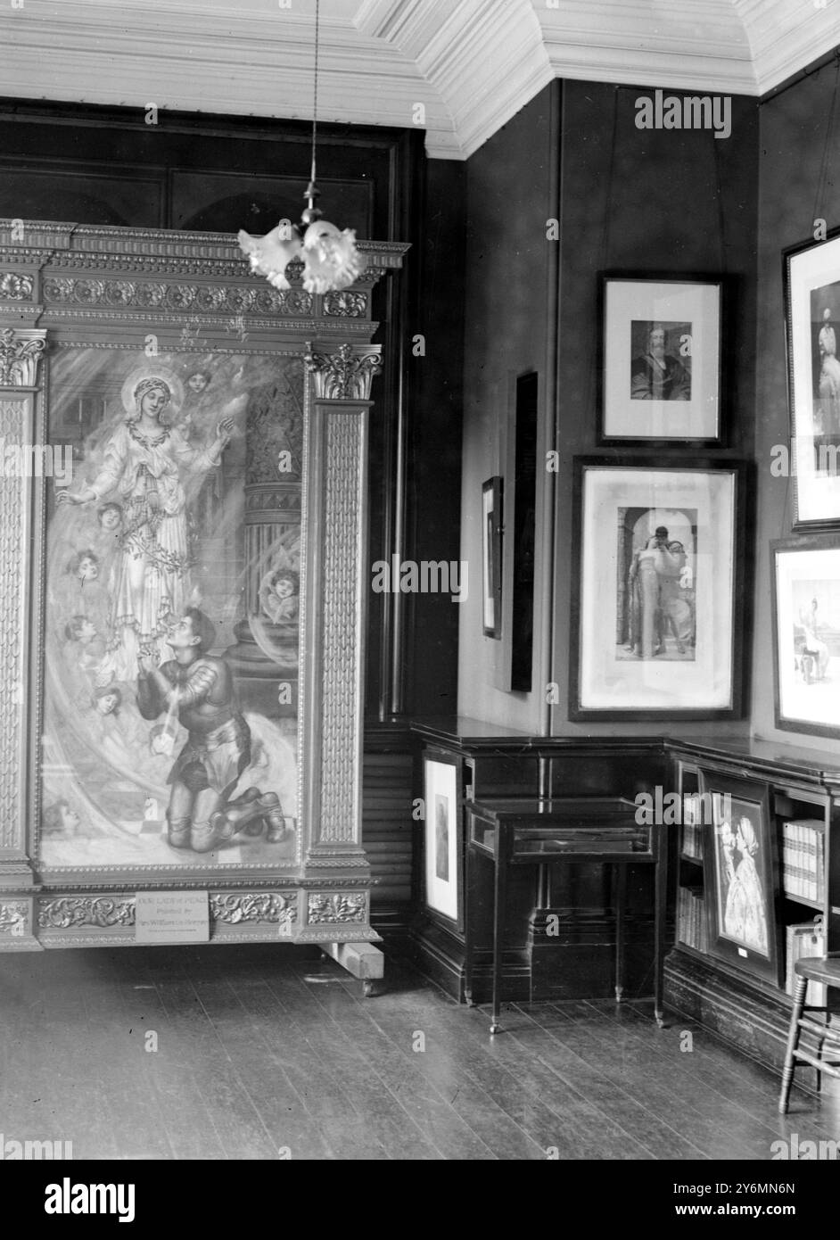 Leigh House, Kensington, ehemals Bewohner von Lord Leighton, wurde heute vom Kensington Borough council am 7. April 1925 als Museum erworben Stockfoto