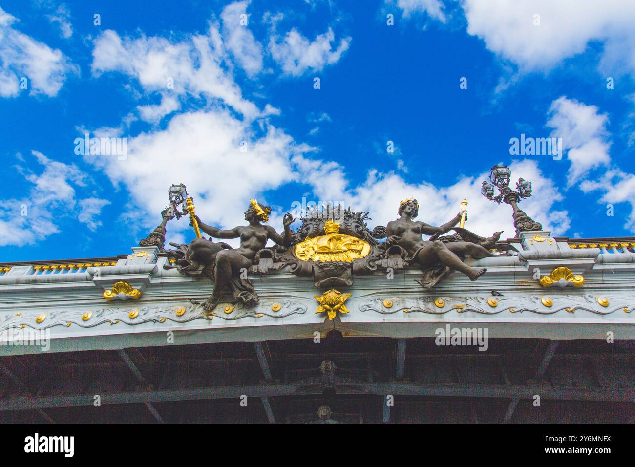 Frankreich, Ile-de-France, Paris, Alexander III. Brücke Stockfoto