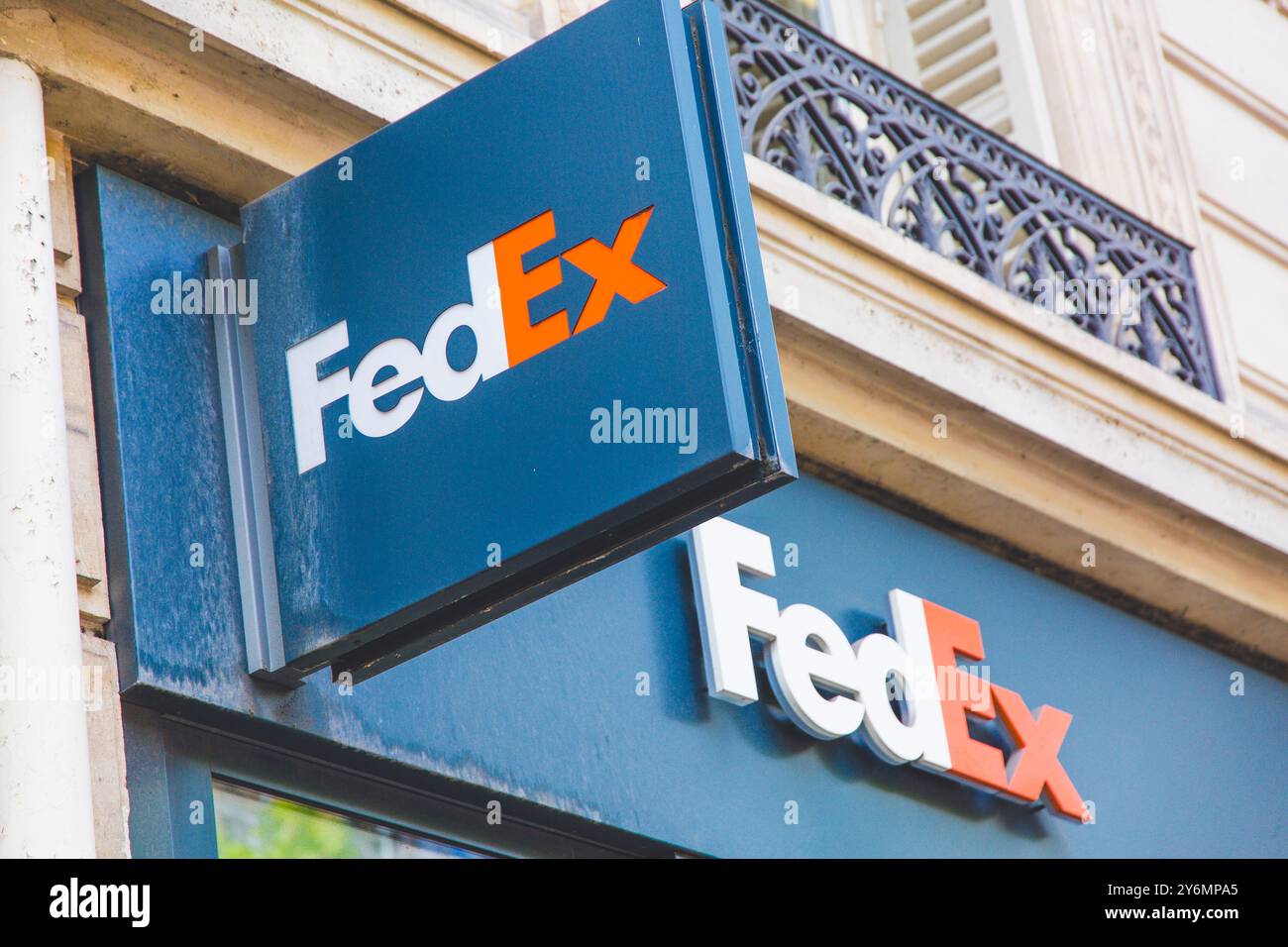 Marke FedEx Stockfoto