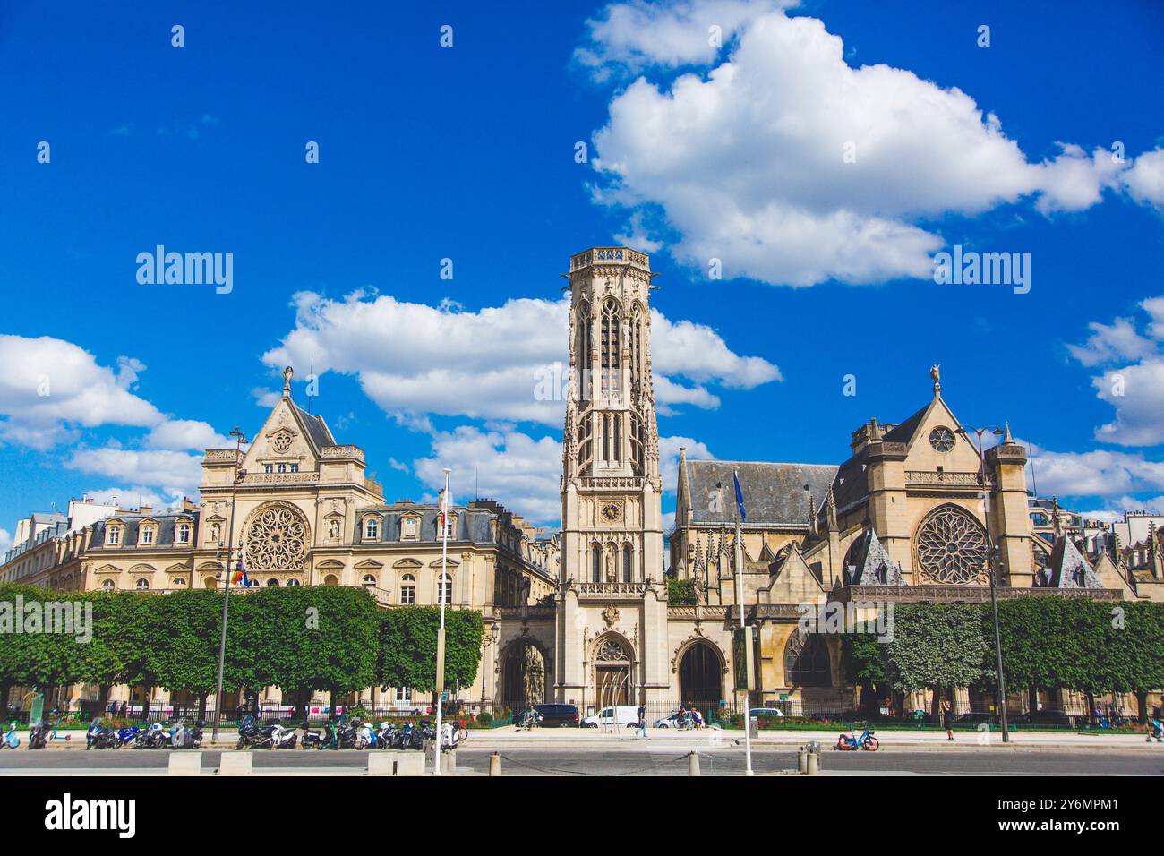 Frankreich, Paris, 4. Arrondissement, Saint-Jacques-Turm Stockfoto