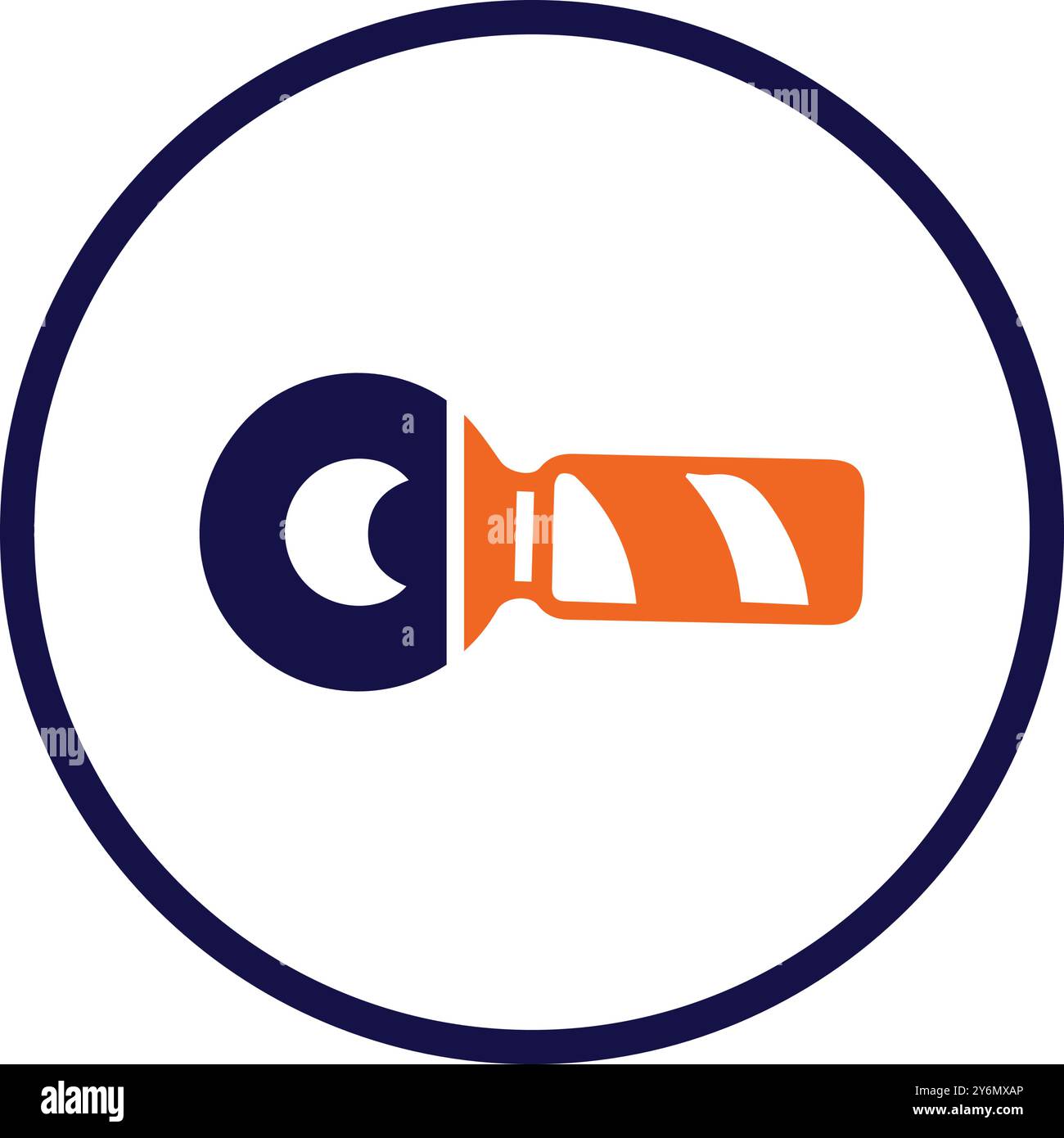 Symbol für Öffner, Flasche, Flaschenöffner Stock Vektor