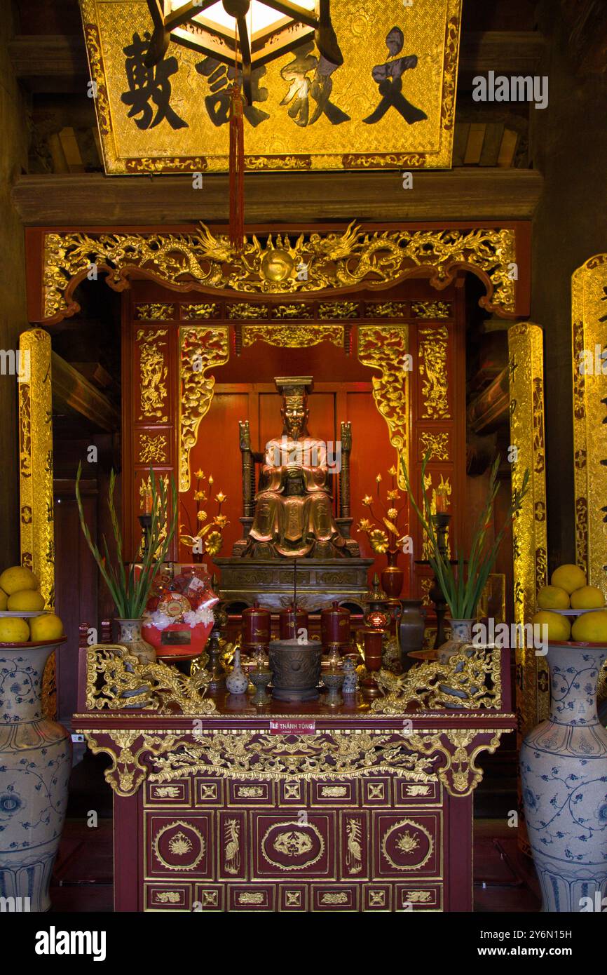 Vietnam, Hanoi, Temple of Literature Stockfoto
