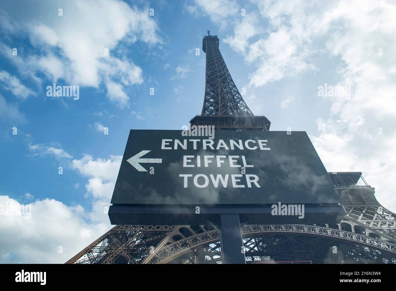 Frankreich, Paris, 75, 7. ARRT, Eiffelturm, September 2023. Stockfoto