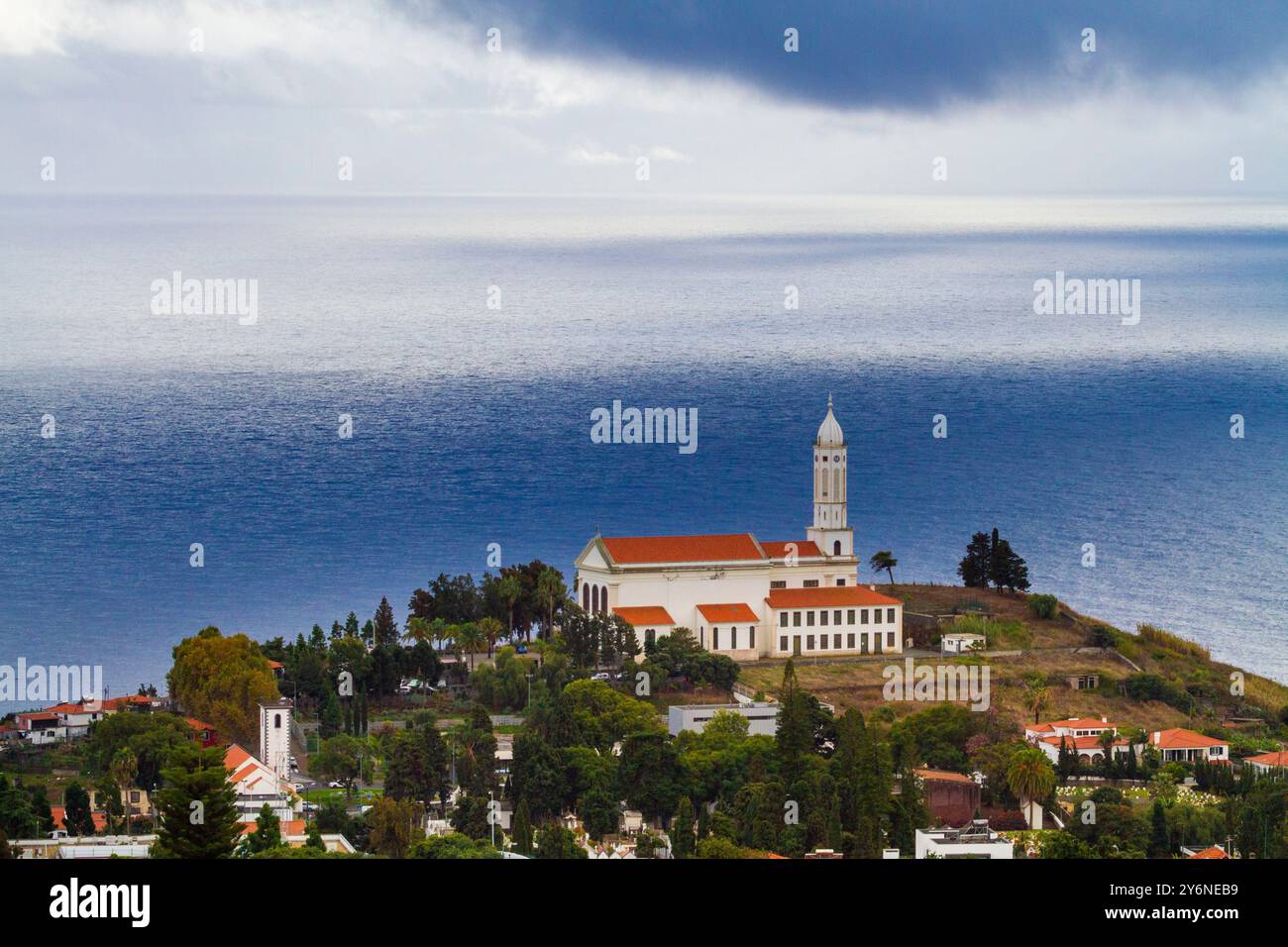 Portugal, Madeira Island, Kirche Sao Martinho in Funchal Stockfoto
