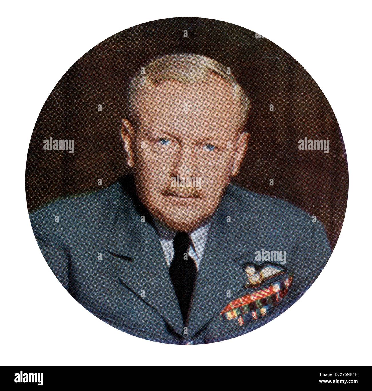 Air Marshal Sir Arthur Harris C in C Bomber Command Oktober 1942 ©2004 Topfoto Harris, Arthur Travers, Sir britischer General; leitete den britischen Bomberfeldzug im Zweiten Weltkrieg  1895-1984 Stockfoto