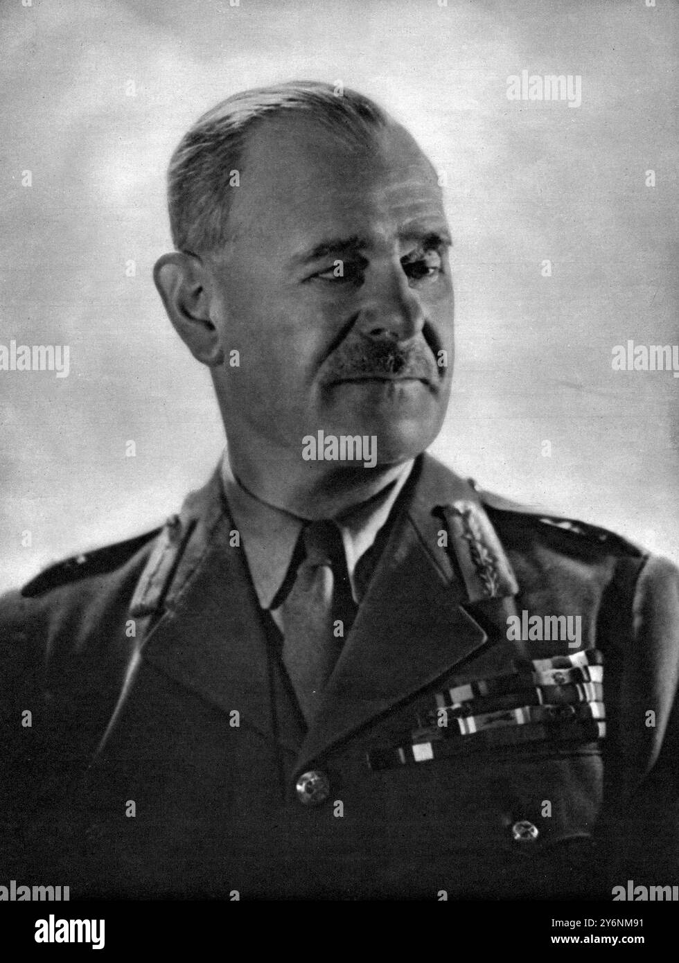 Der Vizekönig von Indien Feldmarschall Sir Archibald Wavell Juni 1943 ©2004 Topfoto Stockfoto