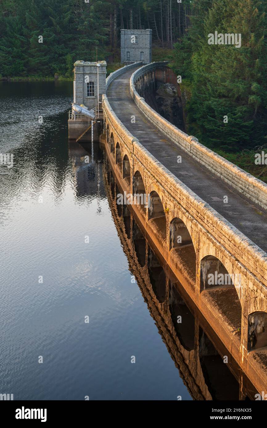 Laggan Dam, in der Nähe von Fort William, Lochaber, Schottland, Großbritannien Stockfoto