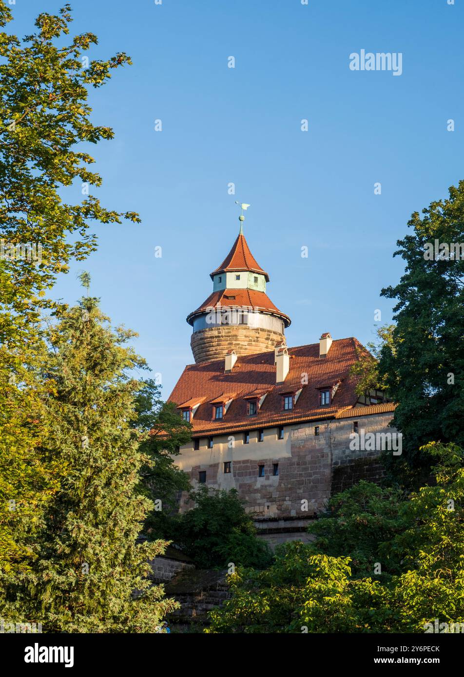 Schloss Nürnberg, Deutschland Stockfoto