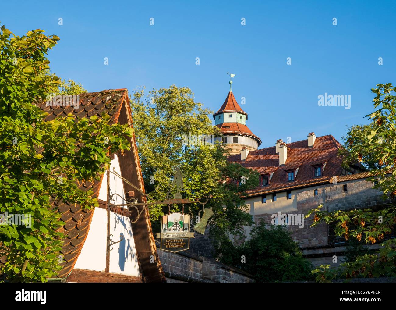 Schloss Nürnberg, Deutschland Stockfoto