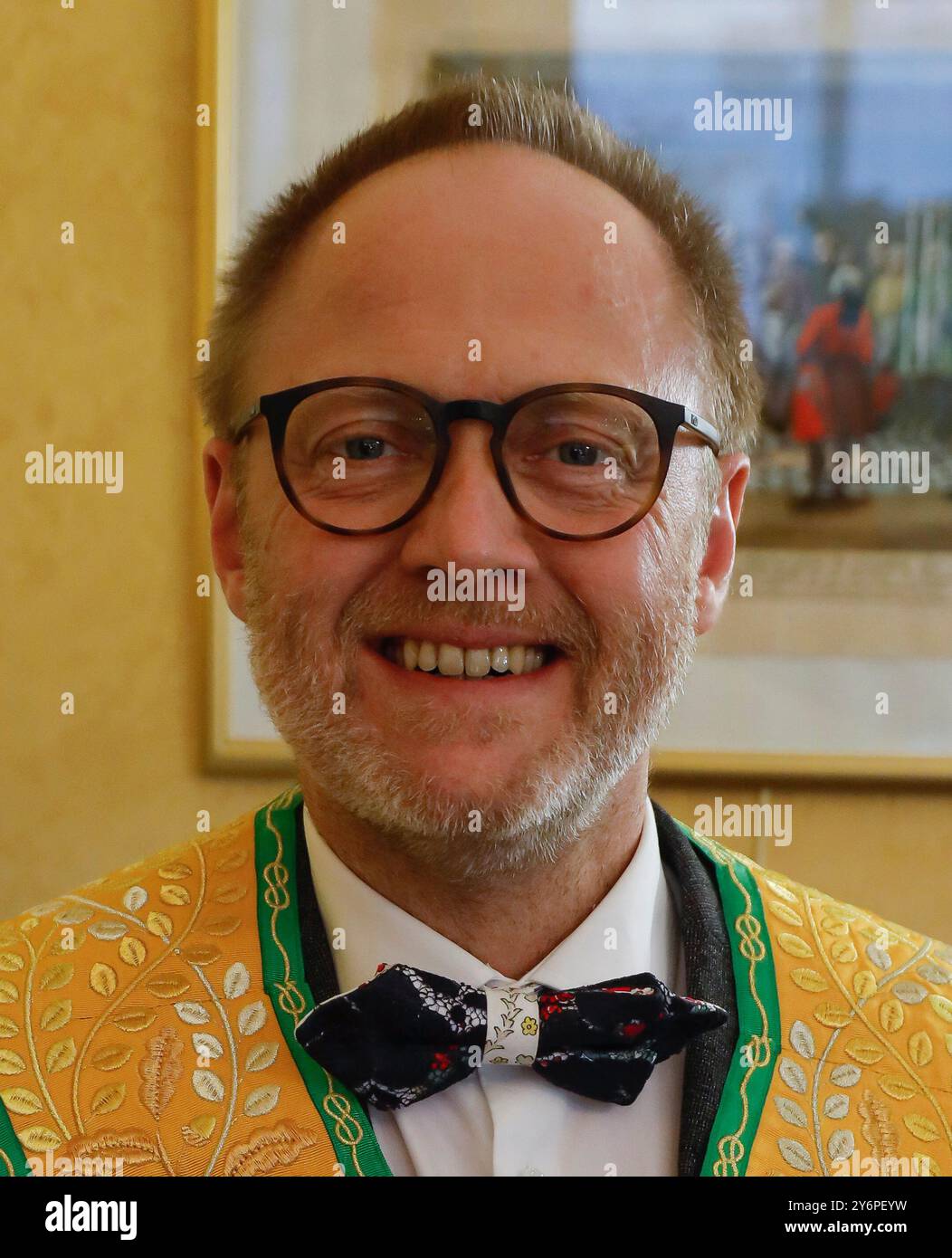Freimaurer Regalia Stellvertretender Großmeister 100 % LAMMFELL SCHÜRZE