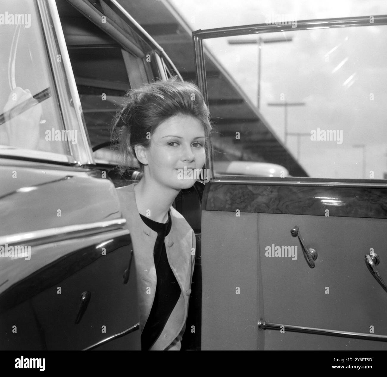 SCHAUSPIELERIN PAMELA TIFFIN / ; 23. JULI 1962 Stockfoto