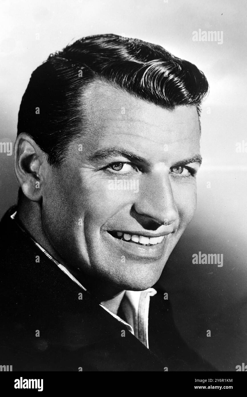 RICHARD EGAN PORTRÄT / ; 16. JUNI 1962 Stockfoto