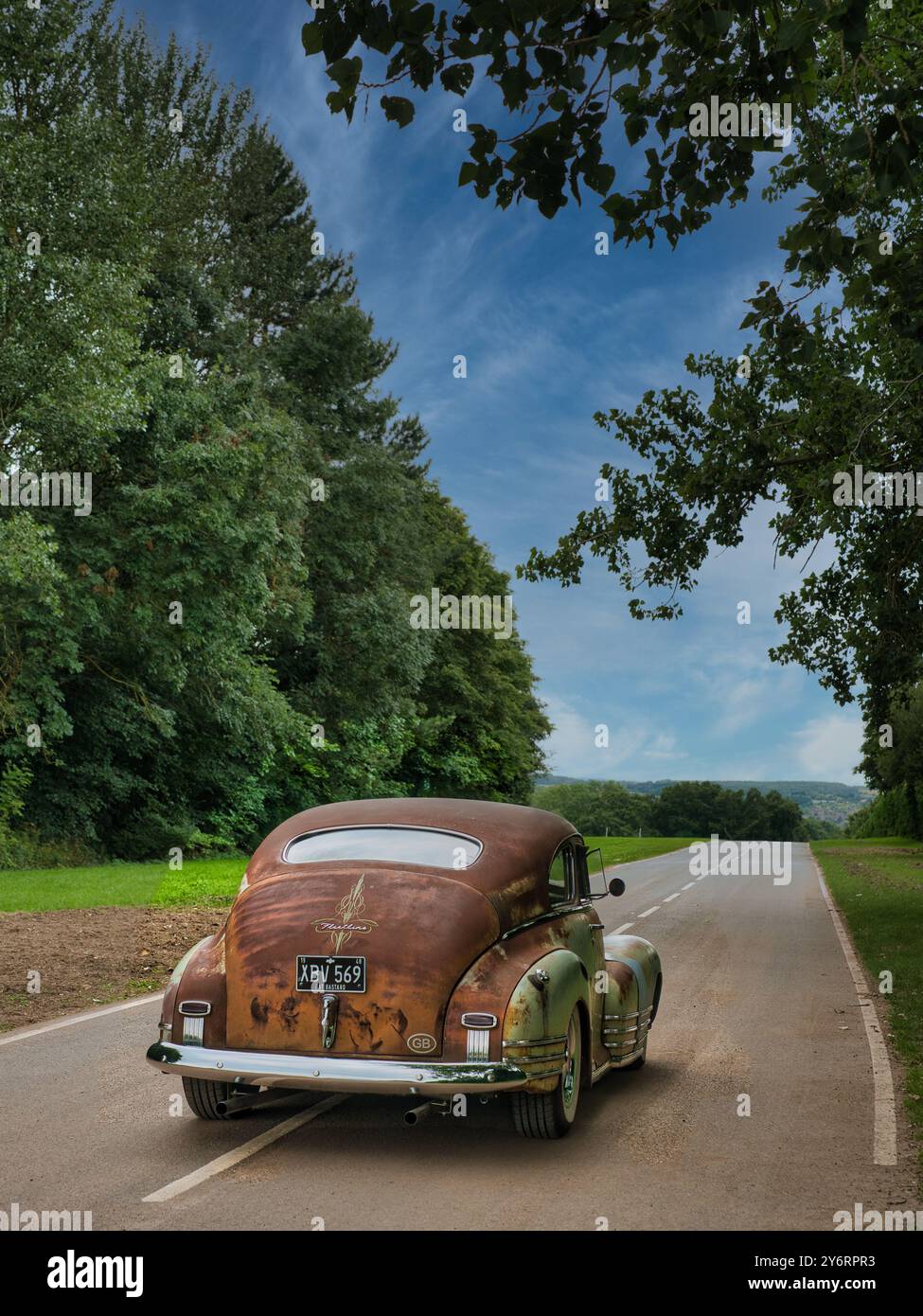 1948 Chevrolet Fleetliner Rattenstange Coupé Stockfoto