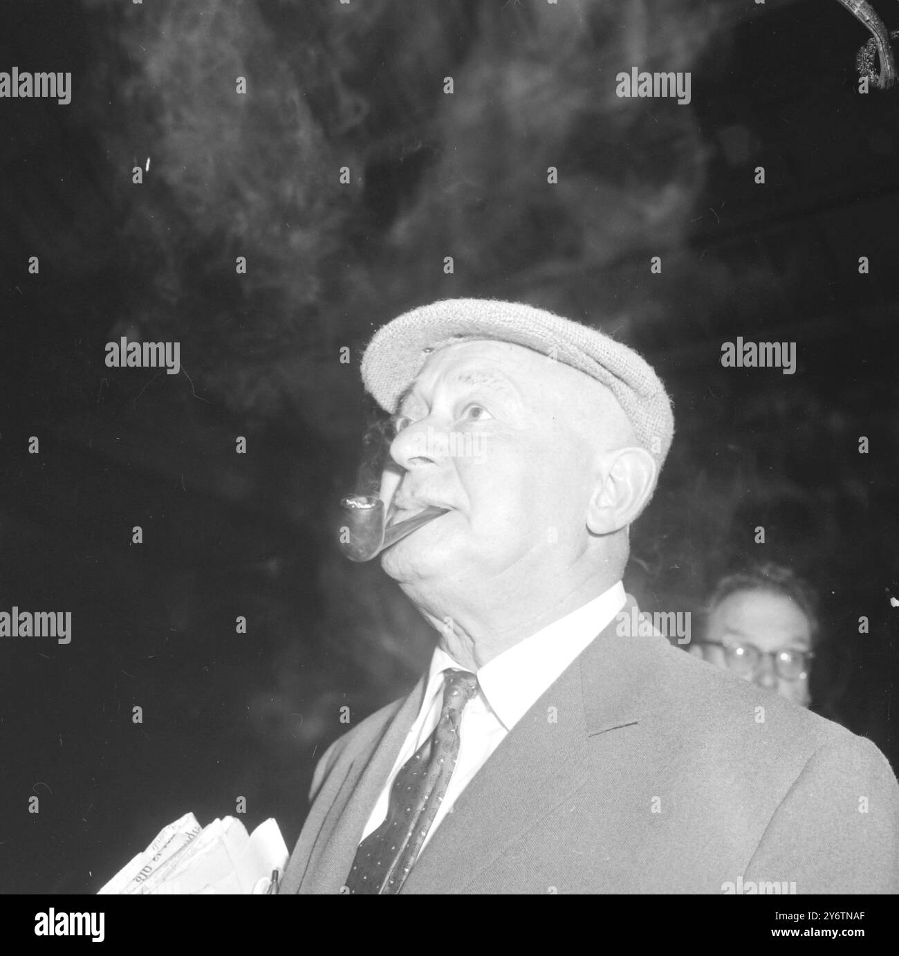 EMANUEL SHINWELL AUF DER ARBEITSPARTEIENKONFERENZ IN BLACKPOOL AM 2. OKTOBER 1961 Stockfoto