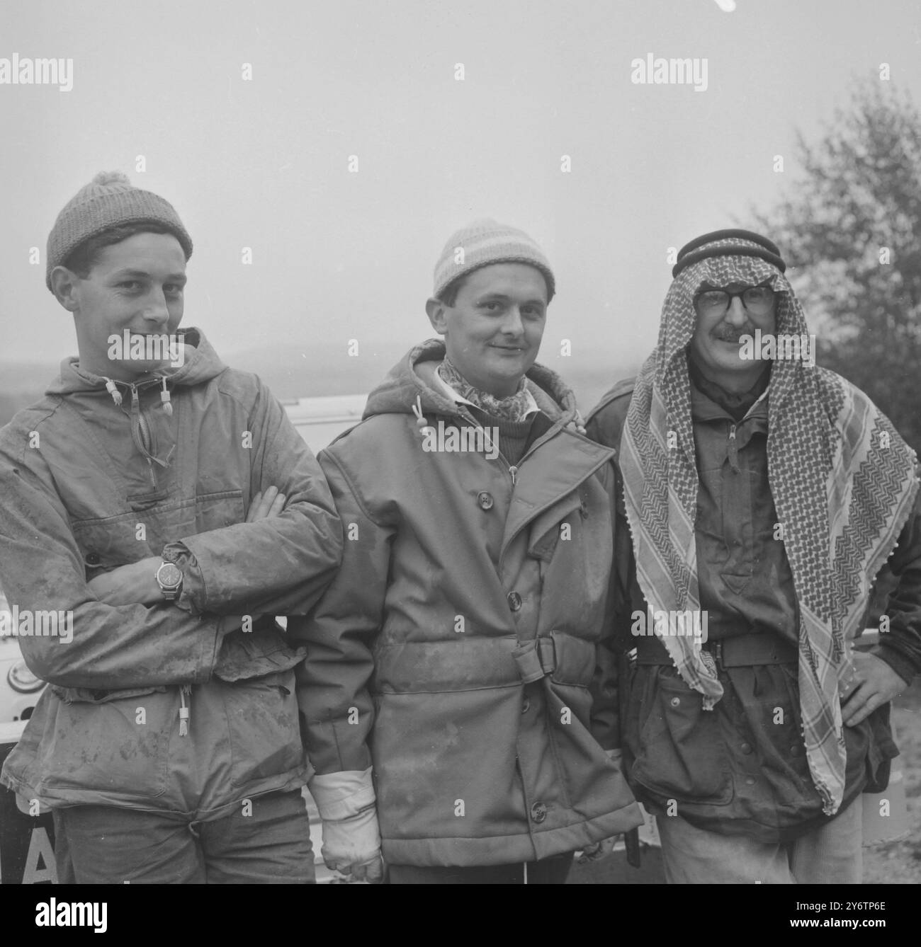 BRITISCHE ARMEE TRAINIERT MIT DER RAF FÜR DIE TRANS-AFRIKA-EXPEDITION / 27. SEPTEMBER 1961 Stockfoto
