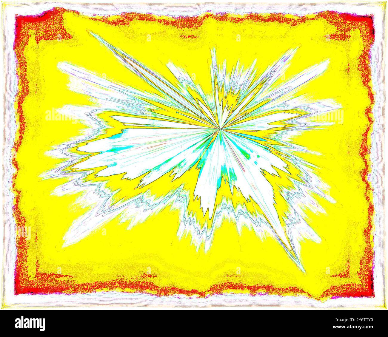 Abstrakte Komplexe Bilder Stockfoto