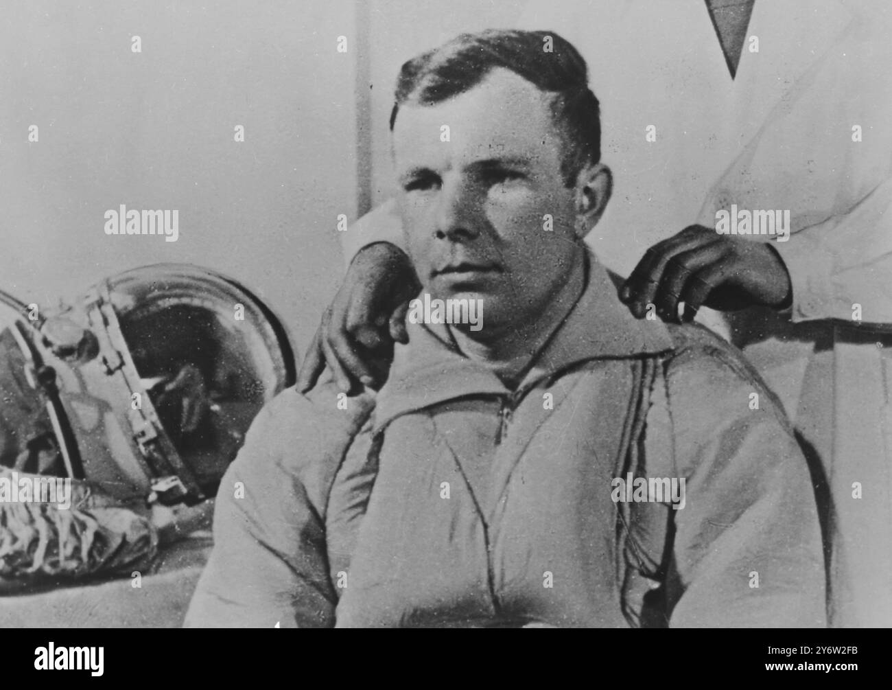 DER SOWJETISCHE KOSMONAUT JURI GAGARIN 1. REISE ZU DEN STARS FILM 21. JULI 1961 Stockfoto