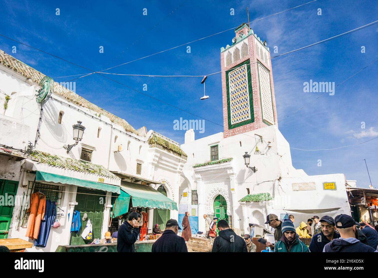 Medina von Tetouan, UNESCO-Weltkulturerbe, Marokko, Nordafrika, afrikanischer Kontinent. Stockfoto