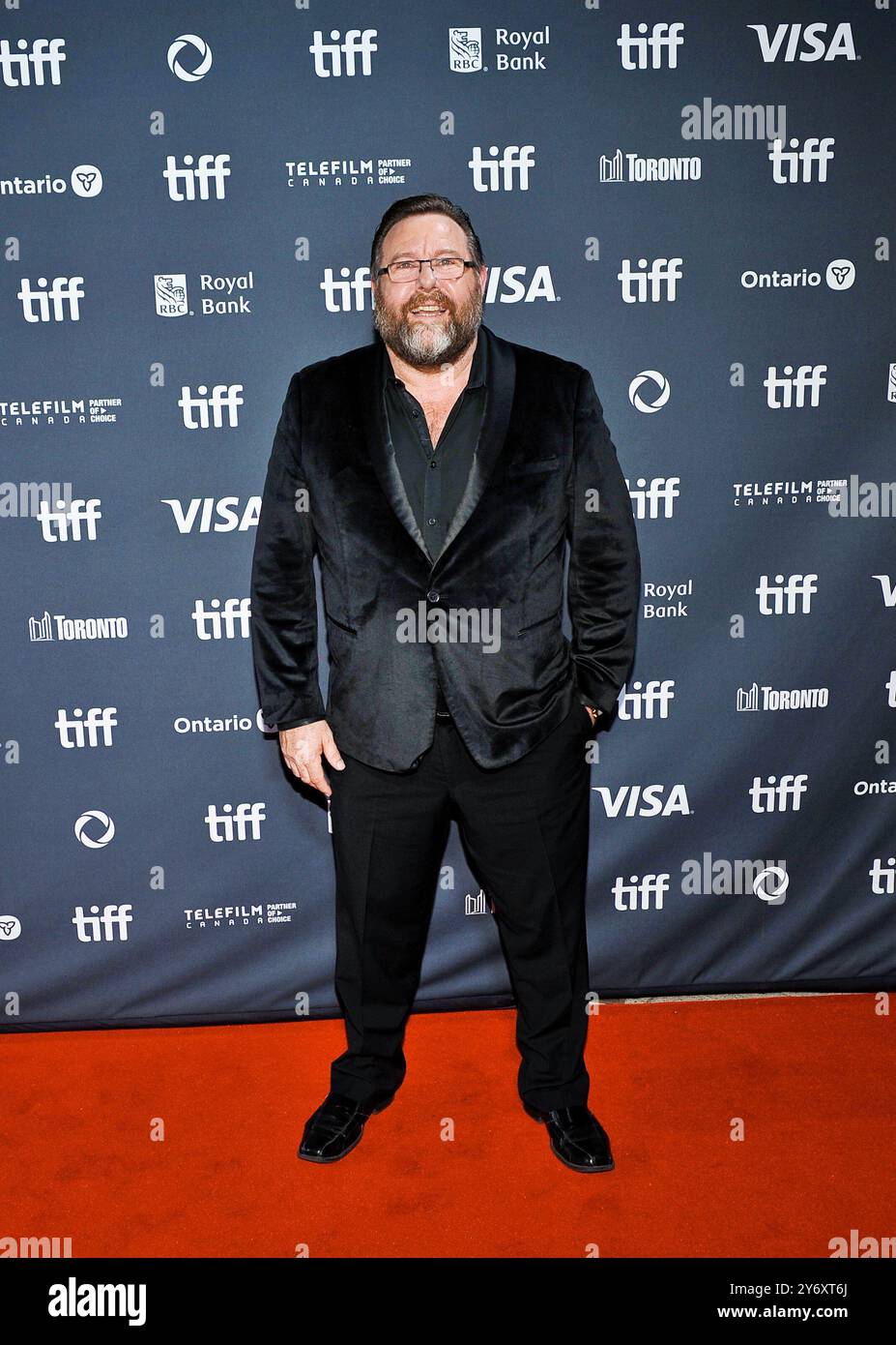 14. September 2024 – Toronto, Ontario, Kanada – Shane Jacobson. 2024 Toronto International Film Festival - The Deb in der Roy Thomson Hall. (Credit Image: © Brent Perniac/AdMedia via ZUMA Press Wire) NUR REDAKTIONELLE VERWENDUNG! Nicht für kommerzielle ZWECKE! Stockfoto