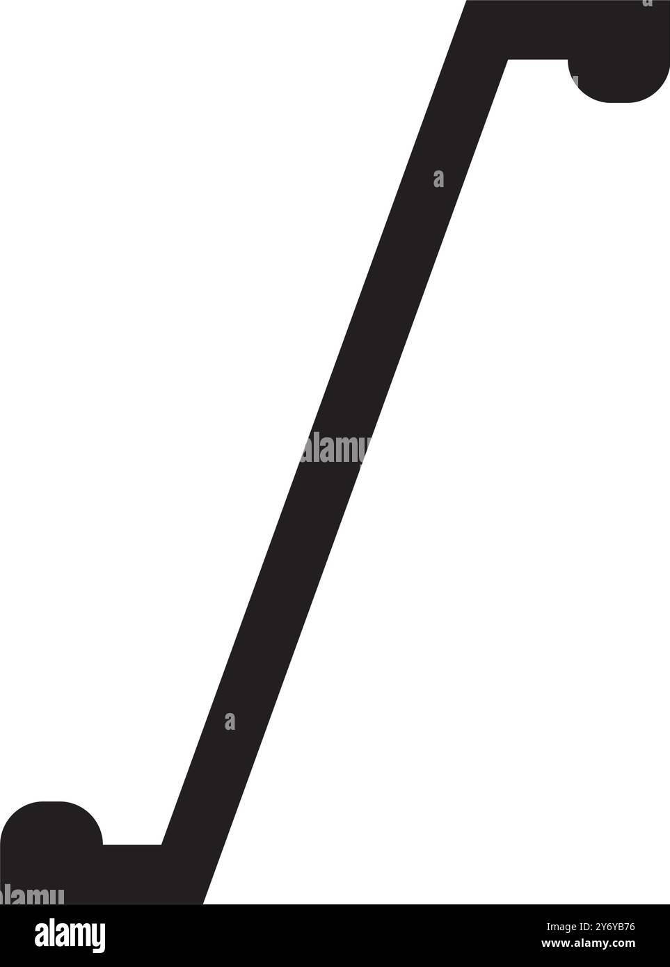 Mathematics Integral icon oder Symboldesign Stock Vektor