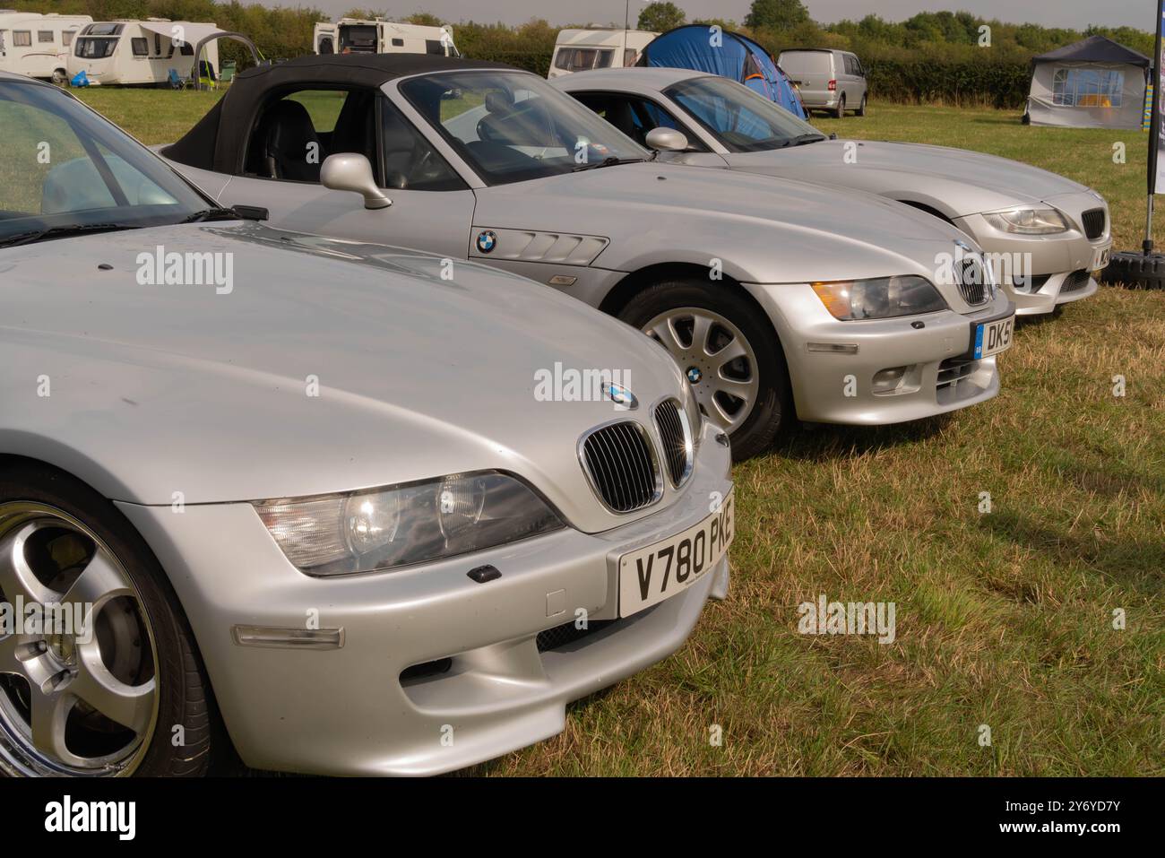 Z3, BMW, bayerischer Automobilhersteller, Roadster, 3Ltr., 2 Sitzer, 2 Türen, Baujahr 2001, gebaut in Amerika, South Carolina, Werk, Spartanburg. Stockfoto