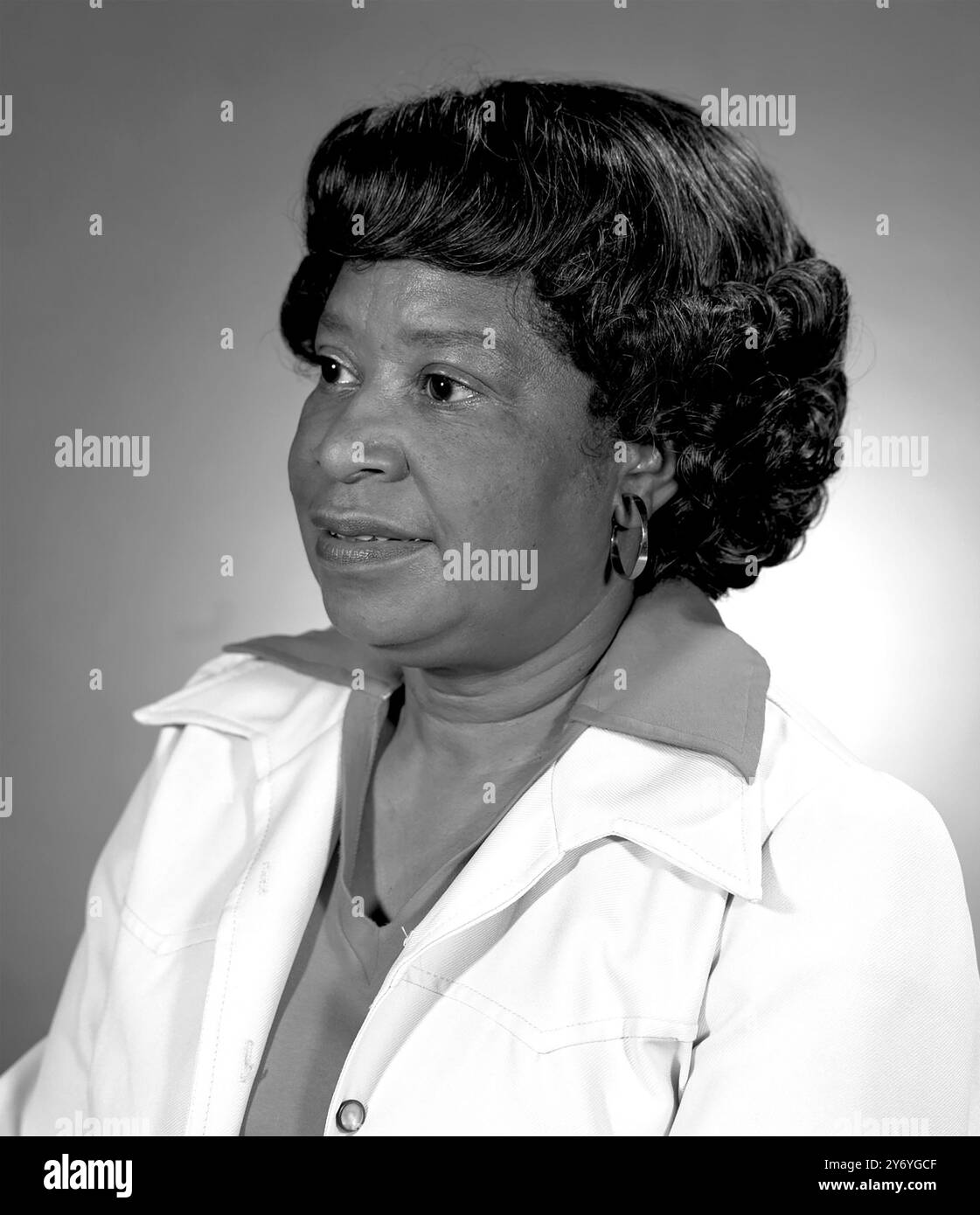 MARY JACKSON (1921–2005) US-amerikanische Mathematikerin und Luft- und Raumfahrtingenieurin bei der NASA im Jahr 1979. Stockfoto