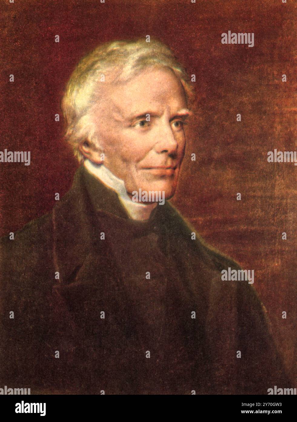 John Keble, 1876. Von George Richmond (1809–1896). John Keble (1792–1866), englischer anglikanischer Priester, Dichter und einer der Führer der Oxford-Bewegung. Stockfoto