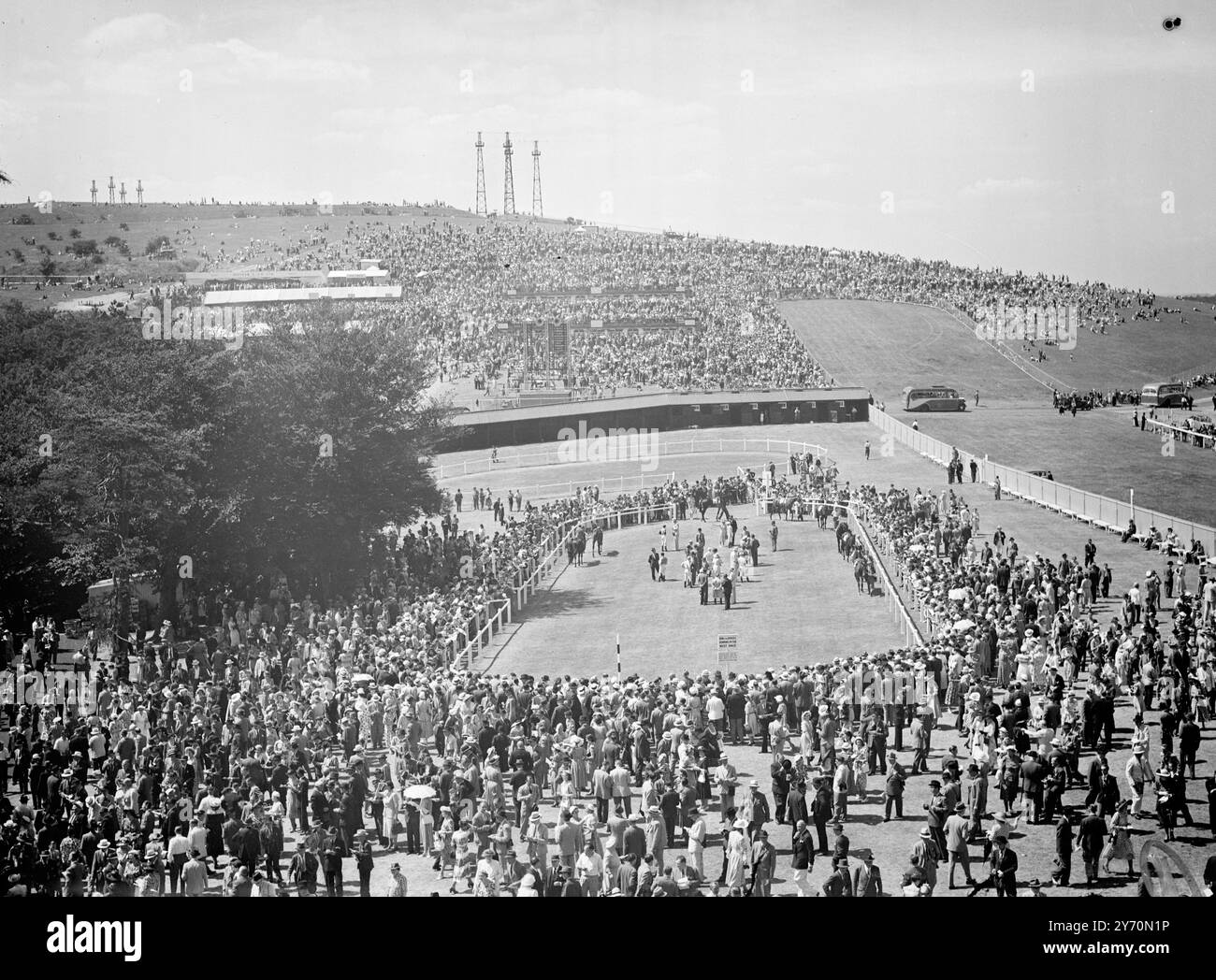 Goodwood Racecourse . Juli 1949 Stockfoto