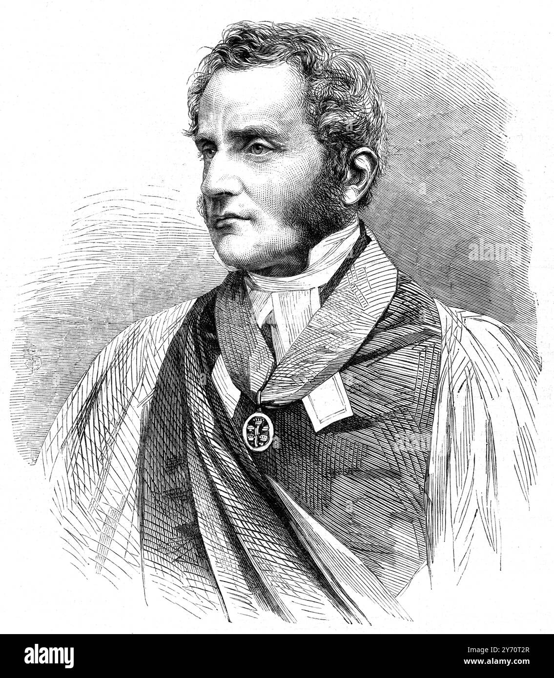 Arthur Penrhyn Stanley oder Dean Stanley aus Westminster Abbey 1864 - 1881 , London , England . 30. Januar 1864 Stockfoto