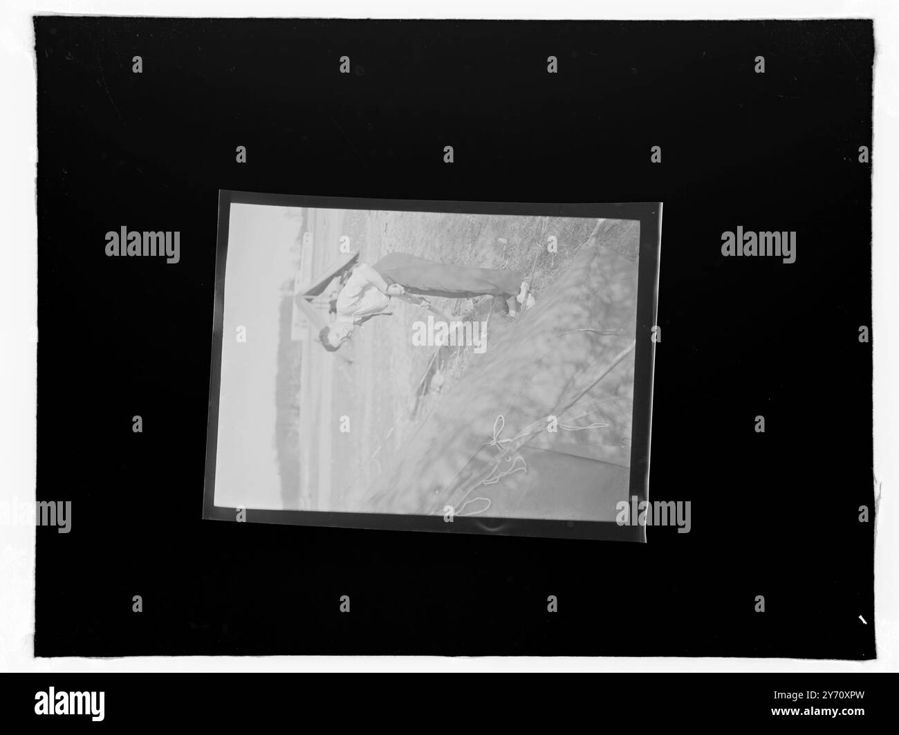 R.A.F.Flugplatz 1945 Stockfoto