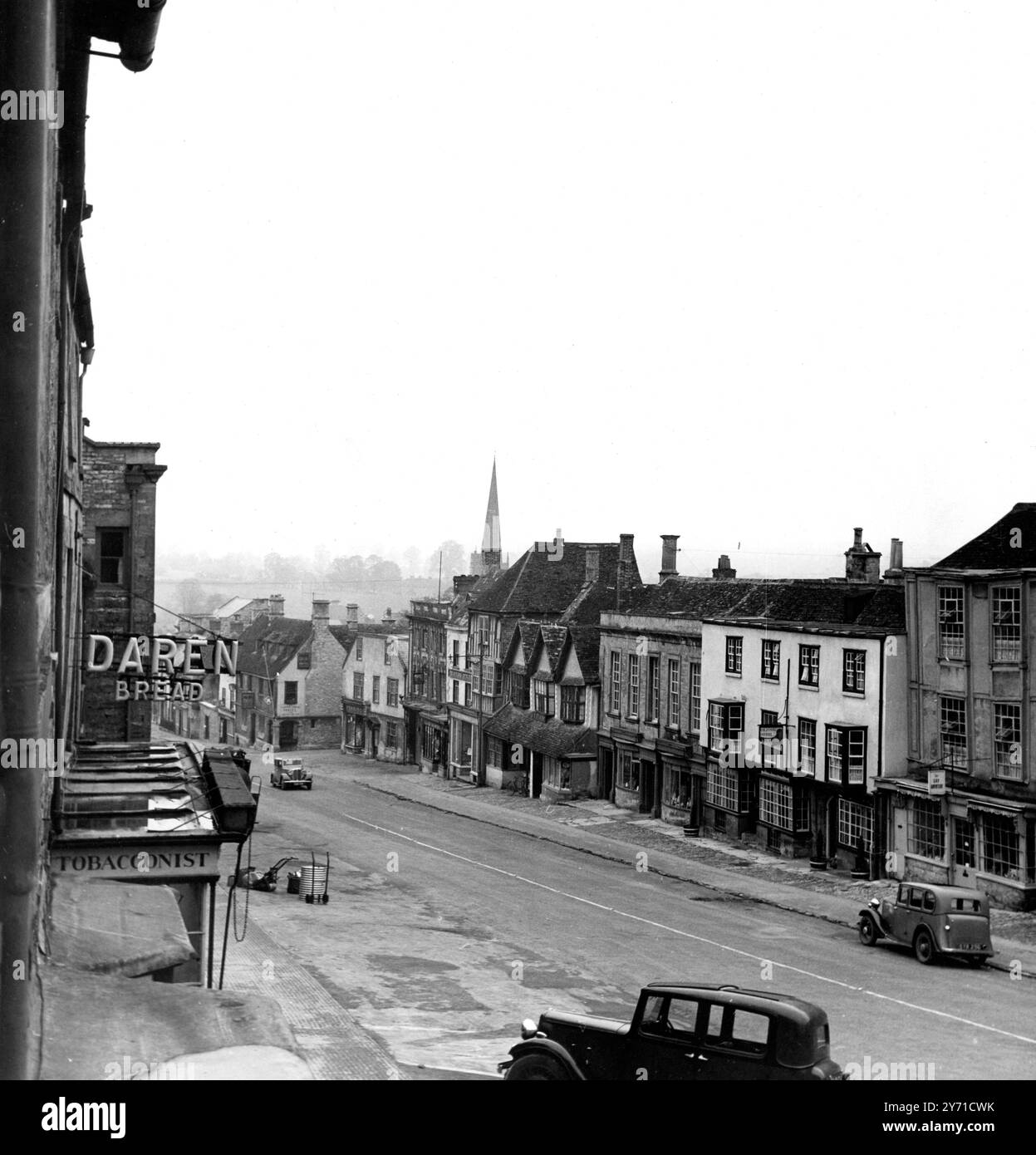 Burford, Oxfordshire. 20. Mai 1952 Stockfoto