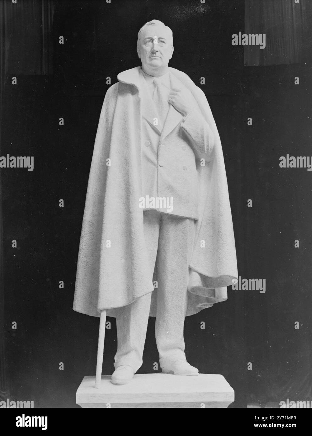 Franklin Delano Roosevelt . Statue für Grosvenor Square, London, England Stockfoto