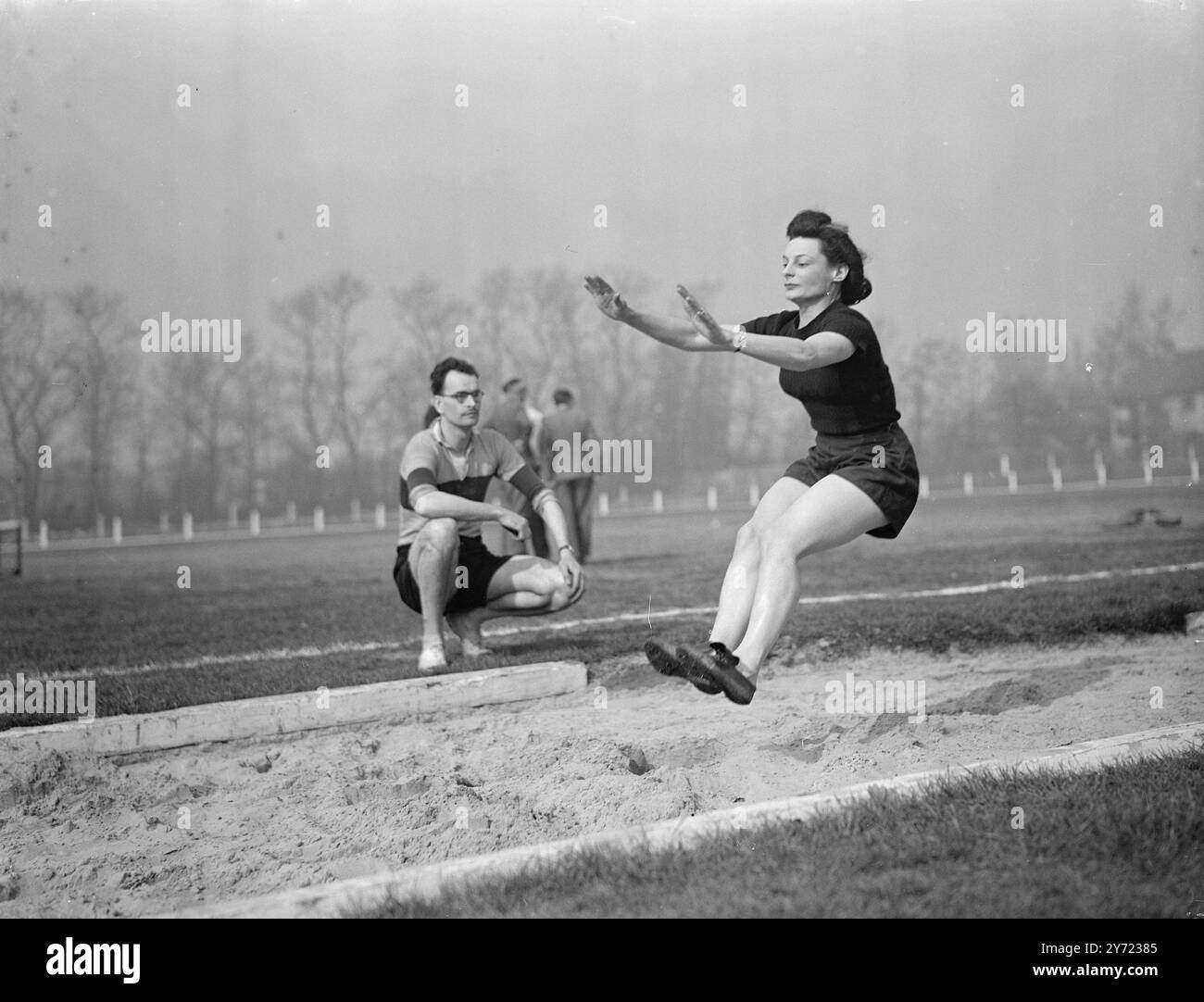 "Mr and Mrs Olympics" Mr. Und Mrs. E. Brewer aus Raynes Park, London