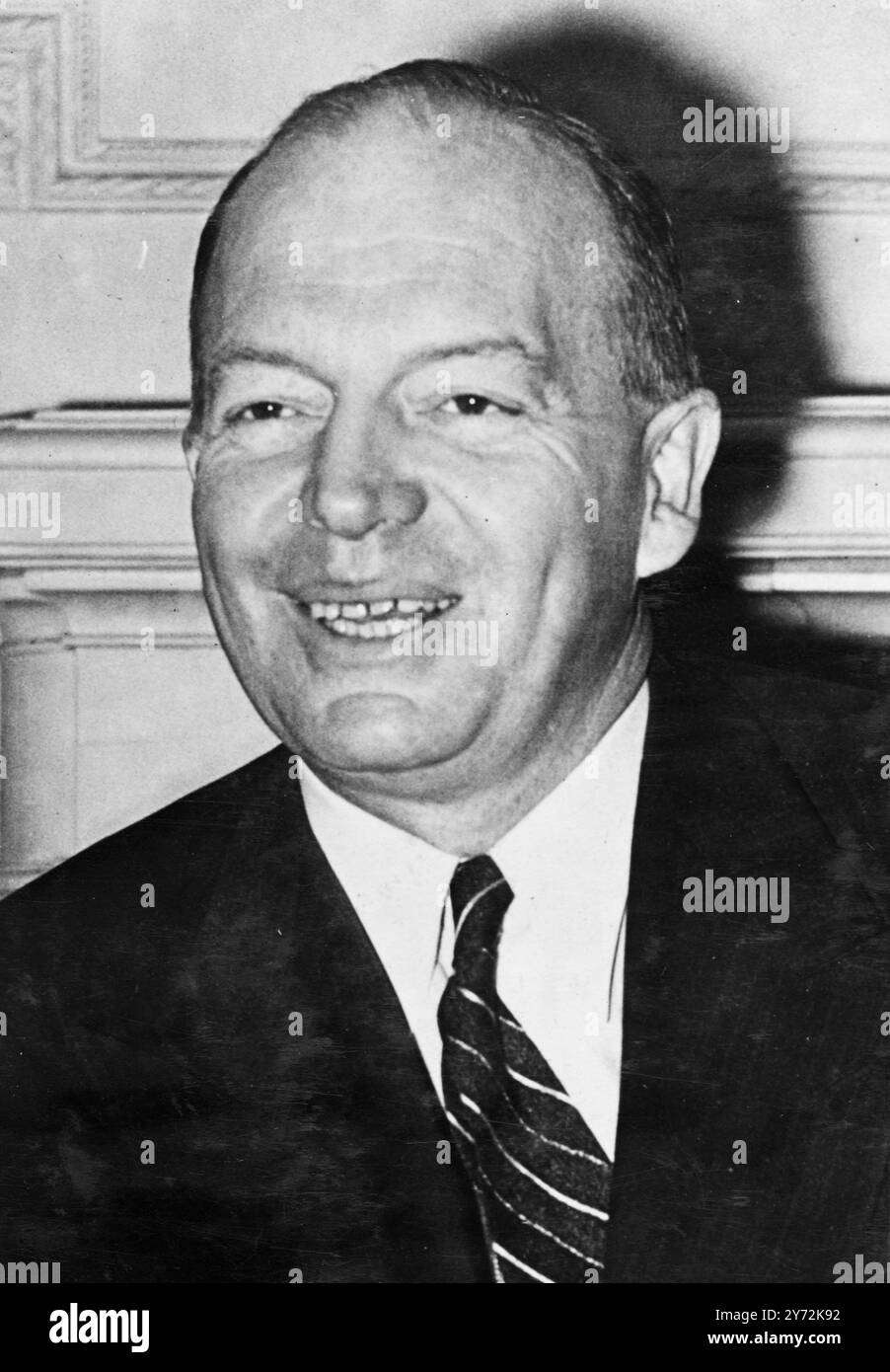 Harold Edward Stassen, ein beliebter republikanischer Kandidat für die us-Präsidentschaft. 5. Mai 1948 Stockfoto