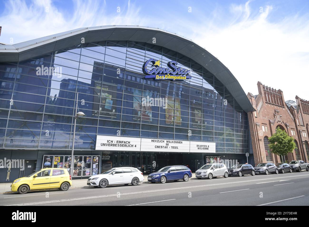 Cinestar, Filmpalast, Kino, Hallen am Borsigturm, Tegel, Reinickendorf, Berlin, Deutschland, Europa Stockfoto